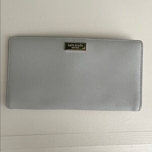 Kate Spade Soft Gray Clutch
